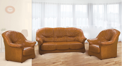 ➤Цена  USD Купить Комплект мягкой мебели Senator, механизм мералат ➤рыжий ➤Комплекты диван + кресла➤Blonski➤144663BLON фото