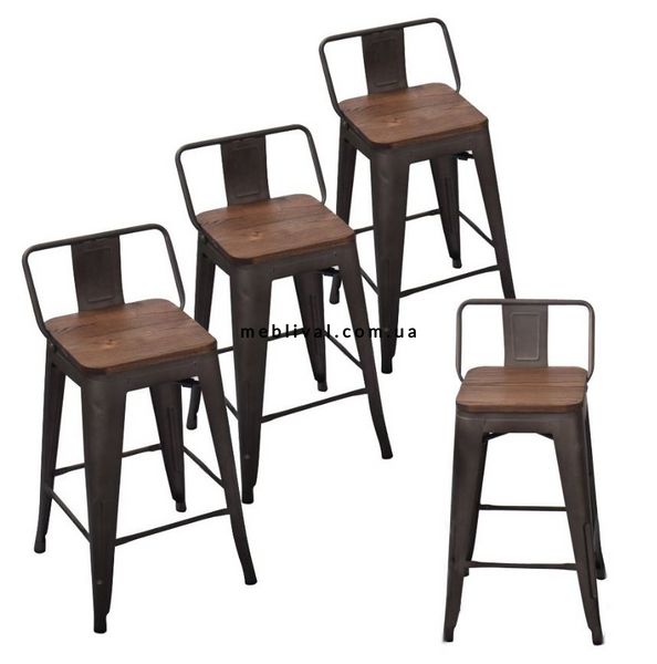 ➤Цена 2 355 грн  Купить Барный стул металлический цвет черный глянцевый арт040299.1 ➤Черный ➤Стулья барные➤Modern 8➤TOLXНWBL.1ВВ1 фото