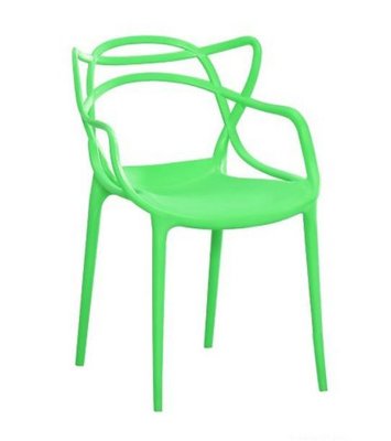 ➤Цена   Купить Зеленый стул пластиковый интерьерный арт040276.2 ➤ ➤Кресла и стулья пластиковые➤ВВ1➤MASTER-GR.ВВ1 фото