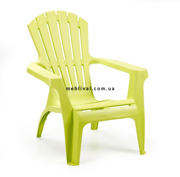 ➤Цена 1 431 грн  Купить Пластиковое кресло для дачи 75x86x86 лайм ➤Салатовый ➤Кресла и стулья пластиковые➤Italiya-К➤8009271567993САДГ фото