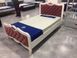 Двуспальная кровать в стиле Барокко 160х200 изголовье и изножье мягкое 440305756ВЕН фото 3