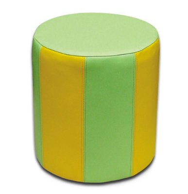 ➤Цена 1 250 грн  Купить Пуф мебельный мягкий цилиндр 39х39х42 кожзам желто-зеленый ➤Зелёный ➤Пуфы➤ВКа-ПУФ➤447301585В230 фото