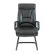 Кресло для конференц залов 62х62х120 металл черный + мягкие накладки кожзам черный 1887488778RICH3 фото 3