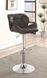Барный стул на дисковой опоре с регулируемой высотой кожзам черный арт040318 starliBl.ВВ1 фото 2
