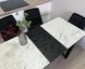 Комплект кухонный стол Notsob 90х60 Стандарт черный + стул мягкий 4 шт 0199JAM фото 5