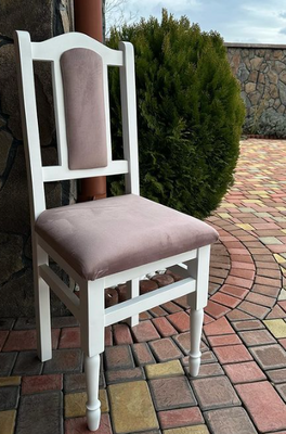 ➤Цена 1 395 грн UAH Купить Деревянный мягкий стул Брен белый беж ➤белый цвет ➤Стулья деревянные➤Агросвит Б➤440431218ПЛМ.43 фото