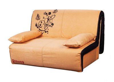 ➤Цена 10 414 грн  Купить Кресло кровать 02 арт020011.3 оранжевый принт Butterfly 140 ➤Оранжевый ➤Диван кровать➤Modern 2➤044601.27NOV фото