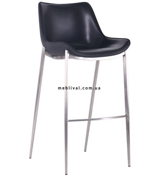 ➤Цена 4 127 грн  Купить Барный стул Blanc black leather ➤Оранжевый ➤Стулья барные➤AMF➤546923АМ фото