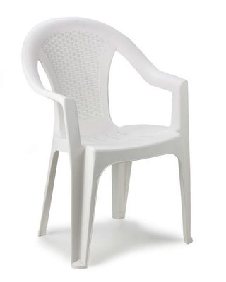➤Цена   Купить Стул Ischia белый ➤ ➤Кресла и стулья пластиковые➤NARDI➤8009271869516.САДГ.2667 фото