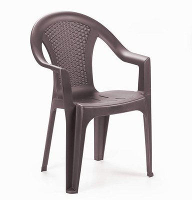 ➤Цена   Купить Стул Ischia коричневый ➤ ➤Кресла и стулья пластиковые➤NARDI➤8009271409514.САДГ.2618 фото