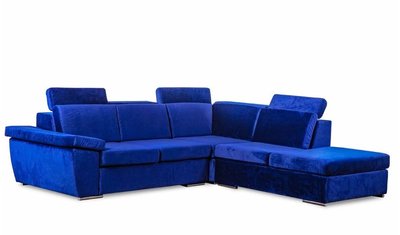 ➤Цена   Купить Угловой диван с шезлонгом модульный цвет синий нераскладной арт040177 ➤Синий ➤Диваны офисные➤Modern 3➤440303477.1.EMB фото
