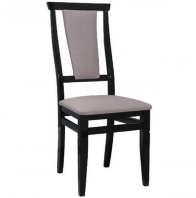 ➤Цена 2 550 грн  Купить Деревянный стул для обеденной зоны Фермо черный, ткань Манчестер Лайт 033 ➤Черный ➤Стулья деревянные➤Агросвит 1П➤440306175ПЛМ.4 фото