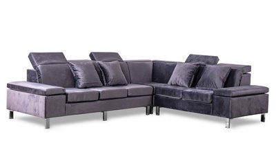 ➤Цена   Купить Модульный диван с динамичными подголовниками без спального места арт040176 ➤Серый ➤Диваны офисные➤Modern 3➤440303476.1.EMB фото