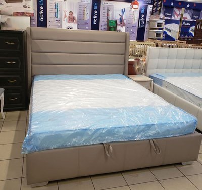 ➤Цена 12 064 грн  Купить Двуспальная кровать размеры 160х200 РИ арт020041.5 ➤Белый ➤Кровати двухспальные➤Modern 2➤440312374.6NOV фото