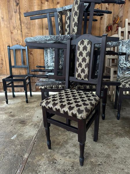 ➤Цена 1 170 грн UAH Купить Деревянный мягкий стул Брен венге велюр синий ➤Венге темный ➤Стулья деревянные➤Агросвит Б➤440431218ПЛМ.44 фото