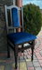 Деревянный мягкий стул Брен венге велюр синий 440431218ПЛМ.44 фото 1