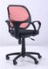Кресло Байт АМФ-4 сиденье Сетка черная/спинка Сетка оранжевая 116953AM фото 4