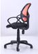Кресло Байт АМФ-4 сиденье Сетка черная/спинка Сетка оранжевая 116953AM фото 6