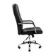 Кресло офисное 63х55х112-120 Tilt металл хромированный + мягкие накладки кожзам шоколадный 1887445778RICH2 фото 17