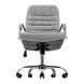 Кресло офисное 63х55х112-120 Tilt металл хромированный + мягкие накладки кожзам шоколадный 1887445778RICH2 фото 47