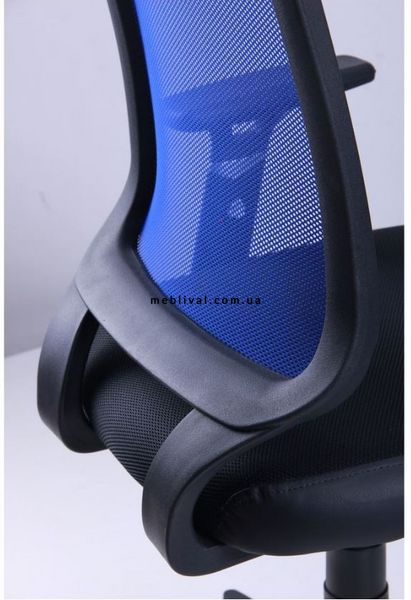 ➤Цена 3 603 грн  Купить Кресло Онлайн Пластик сиденье Сетка черная/спинка Сетка синяя ➤Зелёный ➤Кресла Коллекция Онлайн➤AMF➤116015AM фото