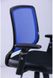 Кресло Онлайн Пластик сиденье Сетка черная/спинка Сетка синяя 116015AM фото 5