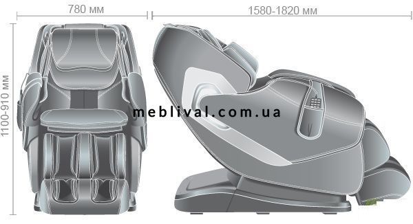 ➤Ціна   Купити Кресло массажное Muisyle Coffee➤ ➤Кресла массажные➤АMF➤546862АМ фото