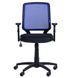Кресло Онлайн Пластик сиденье Сетка черная/спинка Сетка синяя 116015AM фото 2