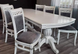 Комплект обеденный стол Корелья + стулья Трамин Люкс 4 шт белый+патина 440303021ПЛМ фото 14