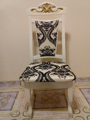 ➤Цена 3 015 грн  Купить Винтажный стул с резной спинкой мягкий для гостиной лак белый с патиной Марино ➤белый с патиной ➤Стулья деревянные➤Агросвит 1С➤440306092ПЛМ.4 фото