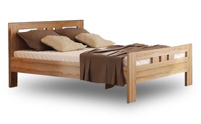 ➤Ціна 9 992 грн  Купити Кровать деревянная арт01011.1 Бук натуральный 140х200➤бук натуральный ➤Кровати полуторные➤Modern 1➤440312388.2ВЕН фото