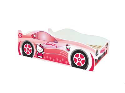 ➤Цена   Купить Кровать машинка Hello Kitty (Хело Китти) розовая 80х170, 004 ➤Розовый ➤Кровати детские➤VDЕ➤144864ВИОРД.14ЕВ фото