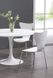 Круглый стол цвет белый на одной опоре для кафе арт040201 TabTulM.ВВ1 фото 3