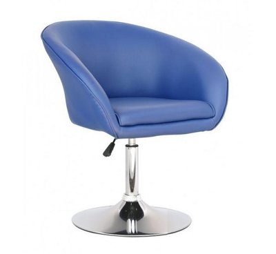 ➤Цена   Купить Парикмахерское кресло на дисковой опоре экокожа синий арт040187.2 ➤Синий ➤Стулья барные➤Modern 8➤MURGBLU.ВВ1 фото