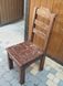 Стул деревянный Рипскеш СТ-7 с мягким сиденьем под старину 0051МЕКО1 фото 7
