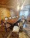 Стілець м'який у вітальні з різьбленим малюнком горіх 2319SEN фото 4