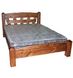 Кровать деревянная двуспалная Кярбод под старину 0128МЕКО фото 1