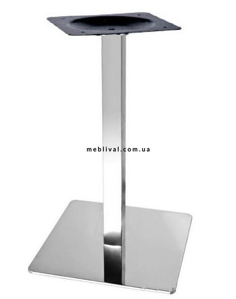 ➤Цена   Купить Опора для стола Кама, металл, нержавейка, высота 72 см, основание 40*40 см ➤Металл ➤Базы для столов➤ВВ1➤SQKAMA40M.ВВ1 фото
