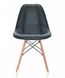 Черный стул на деревянных опорах обивка кожзам арт040265.1 SDM16WSBL,1ВВ1 фото 1