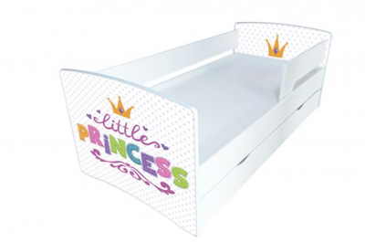 ➤Ціна 5 063 грн  Купити Кровать детская 10 Princess White, + ящик для белья 80х170➤ ➤Кровати детские➤VDЕ➤144538.19ВИОРД фото