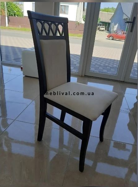 ➤Ціна 2 814 грн UAH Купити Стілець обідній м'який 46х45хh100 із масиву дерева горіх➤Горіх ➤Стулья деревянные➤Rotanes➤2304SEN фото