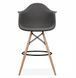 ➤Ціна   Купити Стул барный Тауэр Вуд Eames, высокий, цвет черный➤Чорний ➤Стулья барные➤ВВ1➤EmWBL.ВВ1 фото