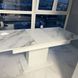 Стол кухонный 140х80(+40) на одной опоре Notsob стекло 4 мм+ЛДСП 16мм белый 0140JAM фото 18