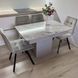 Комплект кухонный стол Notsob Т 110х70(+35) Стандарт светло-серый + стул Maj 4 шт 0211JAM фото 4