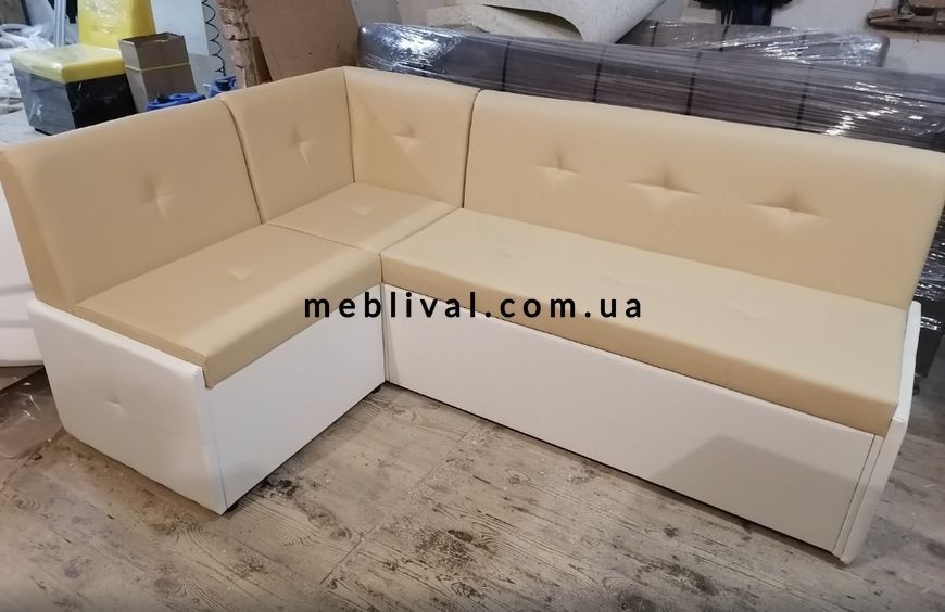➤Ціна 14 790 грн  Купити Мягкий кухонный уголок раскладной 130х200 флай 2210/флай 2230➤ ➤Кухонные уголки раскладные➤МИКС➤144853.1мик фото