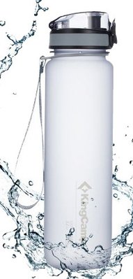 ➤Цена 390 грн UAH Купить Бутылка для воды KingCamp Tritan Bottle 1000ML (MEDIUM GRAY) ➤Серый ➤Аксессуары для туризма➤KingCamp➤KA1136MG фото
