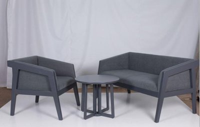 ➤Ціна 28 577 грн  Купити Комплект диван с креслом + столик журнальный➤Сірий ➤Комплекты диван + кресла➤M_S-КОМП➤440303322М.3 фото