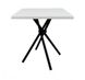 Подстолье для стола в стиле Лофт высота 75 см цвет черный арт040308.8 reno.ВВ1 фото 3