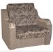Кресло раскладное 119х112х99 Аккордеон подлокотник с деревянными накладками ткань коричневый 440310676юд82 фото 2