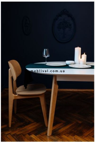➤Цена 6 515 грн UAH Купить Стол кухонный круглый Рам D100 деревянный natural-white ➤natural-white ➤Cтол кухонный недорогой➤Kulvpa➤0030PAV фото